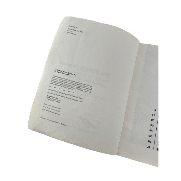 Super Season: The Year to Remember 1985-86 Chicago Bears Don Pierson John Daniel - Picture 4 of 13